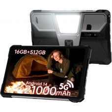 Планшет Unihertz 8849 TANK PAD 16/512GB Black + ПРОЕКТОР + ПРОЖЕКТОР