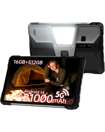 Купити Планшет Unihertz 8849 TANK PAD 16/512GB Black + ПРОЕКТОР + ПРОЖЕКТОР