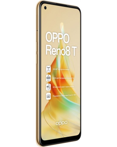 Купити OPPO Reno 8T (CPH2481) 8/128Gb Sunset Orange NFC Гарантія 1 рік