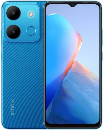 Купити Infinix Smart 7 (X6515) 3/64Gb Peacock Blue Гарантія 1 Рік