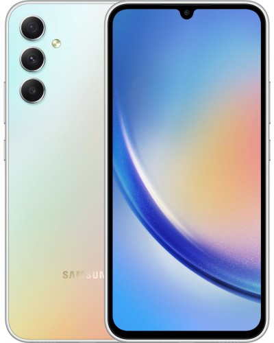 Купить Samsung Galaxy A34 5G 6/128GB Silver (SM-A346Е) UCRF Офиц.Гарантия 1 год