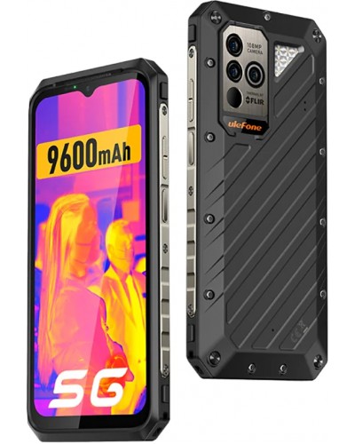 Купити Ulefone Power Armor 18T 5G 12/256Gb Black ТЕПЛОВІЗОР Гарантія 1 рік