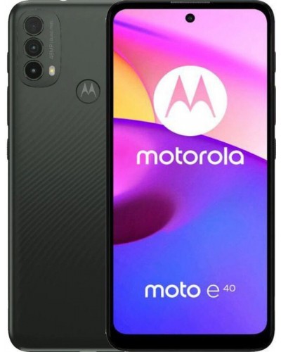 Купить Motorola E40 4/64GB Carbon Gray Гарантия 1 год