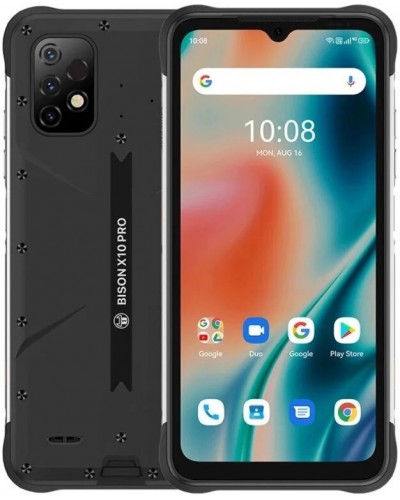Купити Umidigi Bison X10 Pro 6/128Gb Black Гарантія 1 Рік!