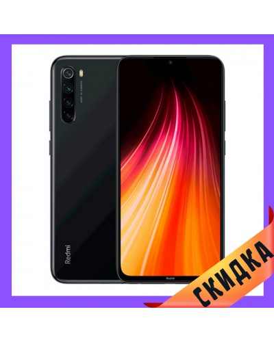 Купить Xiaomi Redmi Note 8 2021 4/64GB Grey Global Гарантия 1 Год