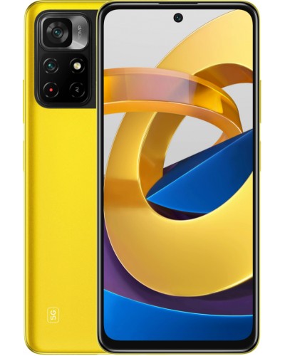 Купить Xiaomi POCO M4 Pro 5G 6/128Gb Global Yellow Гарантия 1 Год