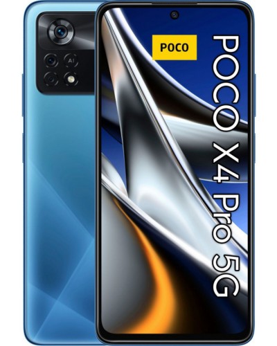 Купить Xiaomi Poco X4 Pro 6/128GB Global Laser Blue Гарантия 1 Год