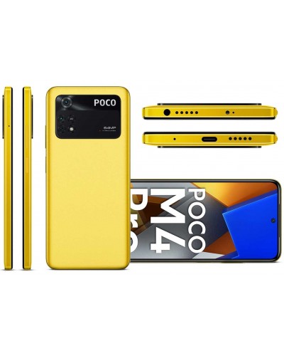 Купить Xiaomi POCO M4 Pro 4G 6/128Gb Global Yellow (2022) Гарантия 1 Год