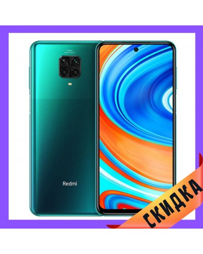 Купити Xiaomi Redmi Note 9 Pro 6/64GB Tropical Global Green Гарантія 1 Рік