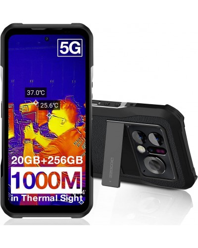 Купить DOOGEE V20 PRO 12/256Gb Night Vision+ТЕПЛОВИЗОР Black Гарантия 1 Год