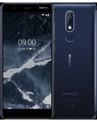 Купить Nokia 5.1 TA-1076 3/32Gb Blue Гарантия 1 Год