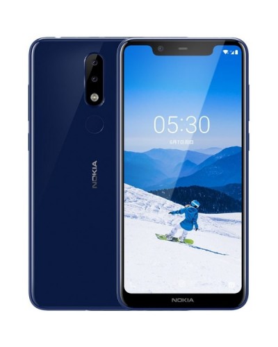 Купить Nokia X5 TA-1109 3/32Gb Blue Гарантия 1 Год