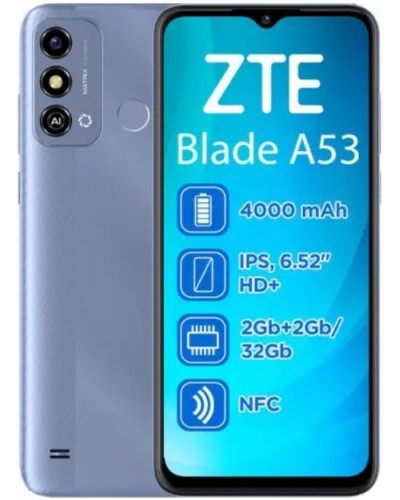Купити ZTE Blade A53 2/32GB Blue Гарантія 1 рік