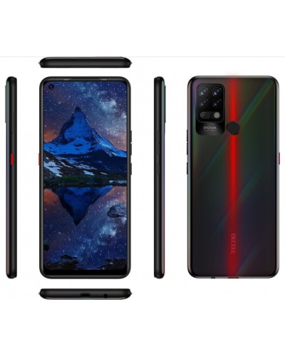 Купить Tecno Pova (LD7) 6/128Gb Dazzle Black Официальный / Гарантия 1 год