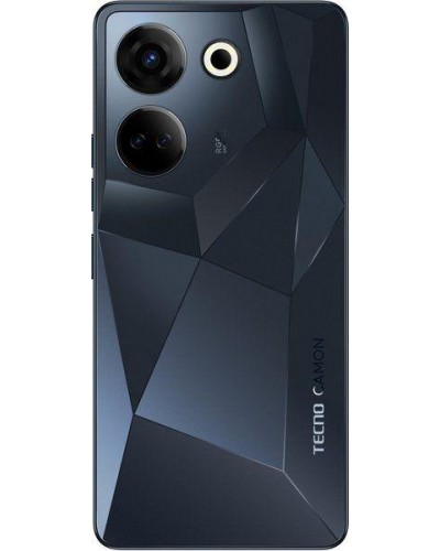 Купити Tecno Camon 20 Pro (CK7n) 8/256Gb NFC Predawn Black Гарантія 1 рік