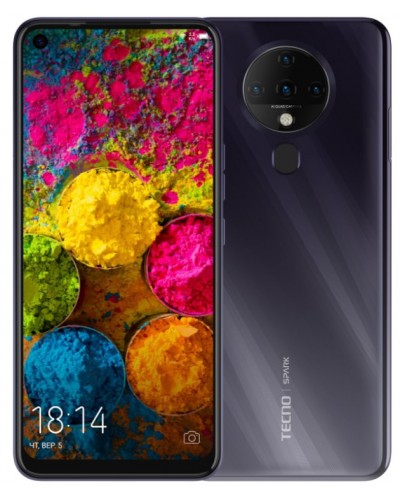 Купить Tecno Spark6 (KE7) 4/128Gb Black Официальный / Гарантия 1 год