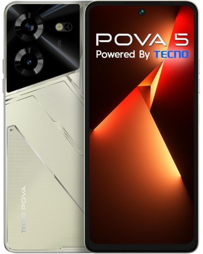 Купить Tecno POVA-5 (LH7n) 8/256Gb NFC Amber Gold Гарантия 1 год