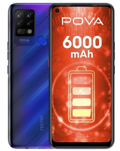 Купить Tecno Pova (LD7) 6/128Gb Magic Blue Официальный / Гарантия 1 год