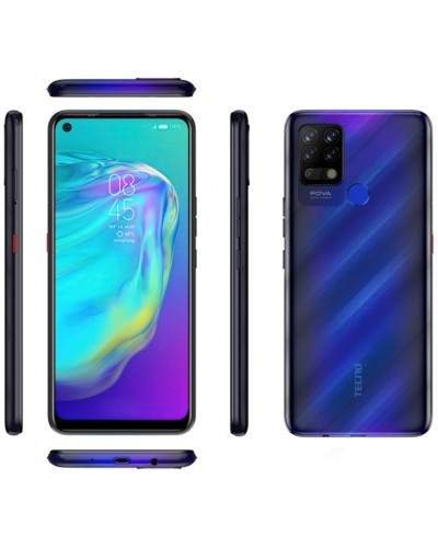 Купить Tecno Pova (LD7) 6/128Gb Magic Blue Официальный / Гарантия 1 год