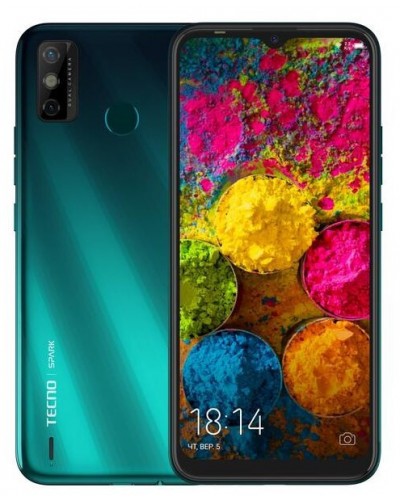 Купити Tecno Spark 6 Go (KE5) 2/32Gb Green UA UCRF - Офіційний / Гарантія 1 рік