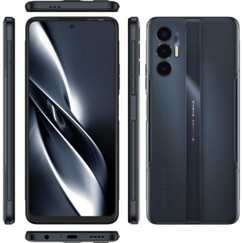 Купить Tecno Pova 3 (LE7n) 6/128Gb Eco Black Гарантия 1 год