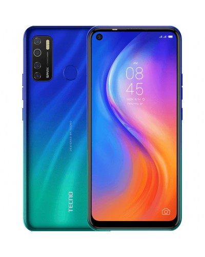 Купити Tecno Spark 5 Pro (KD7) 4/64Gb Seabed Blue UA UCRF - Офіційний / Гарантія 1 рік