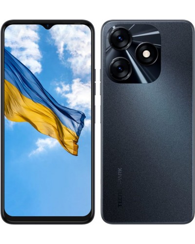 Купити Tecno Spark 10 (KI5q) 4/128Gb NFC Meta Black Гарантія 1 рік