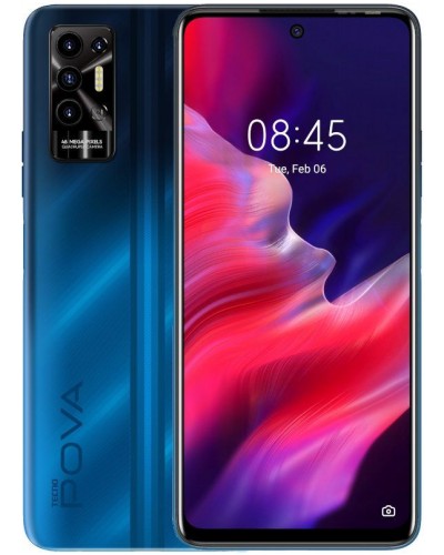 Купить Tecno Pova-2 (LE7n) 4/64Gb NFC Energy Blue Гарантия 1 год