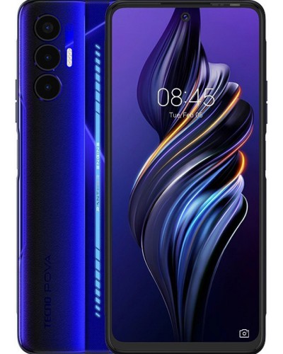 Купити Tecno Pova 3 (LE7n) 6/128Gb Electric Blue Гарантія 1 рік