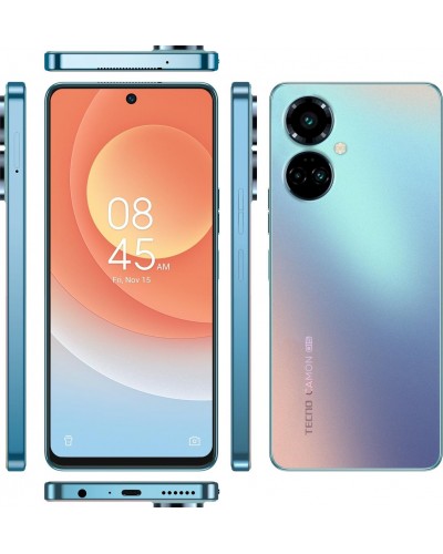 Купити Tecno Camon 19 Pro (Cl8n) 8/128Gb Polar Blue Гарантія 1 рік