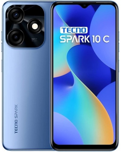 Купити Tecno Spark 10C (KI5m) 4/128GB NFC Meta Blue Гарантія 1 рік