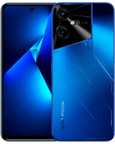 Купити Tecno POVA-5 (LH7n) 8/128Gb NFC Hurricane Blue Гарантія 1 рік