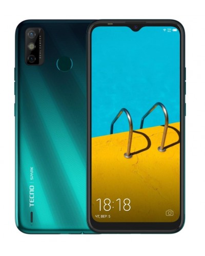 Купити Tecno Spark 6 Go (KE5) 2/32Gb Green UA UCRF - Офіційний / Гарантія 1 рік