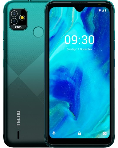 Купити Tecno POP 5 (BD2p) 2/32Gb Ice Lake Green Гарантія 1 рік