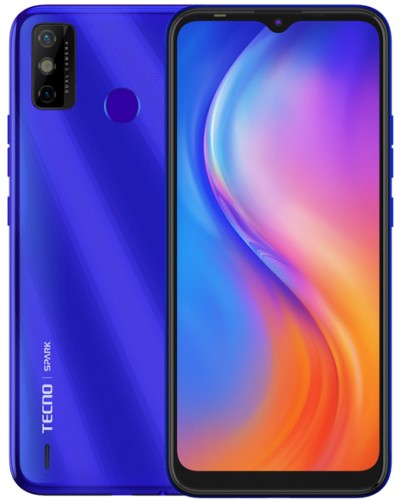 Купить Tecno Spark 6 Go (KE5j) 3/64GB Aqua Blue Гарантия 1 Год