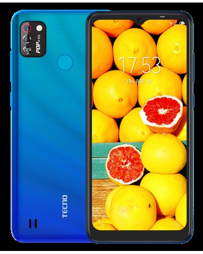 Купити Tecno POP4 Pro (BC3) 1/16Gb Blue - Офіційний / Гарантія 1 рік