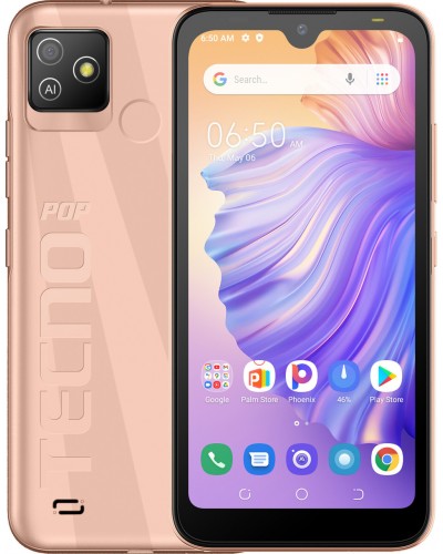 Купить Tecno Pop 5 Go (BD1) 1/16GB Mist Copper Гарантия 1 год