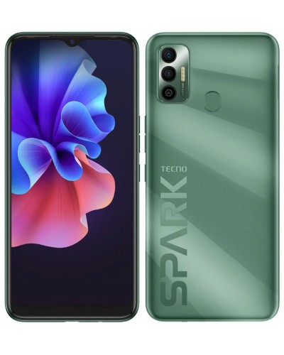Купить Tecno Spark 7 (KF6n) 4/64Gb NFC Spruce Green Гарантия 1 год