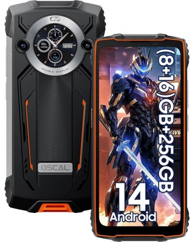 Купити Blackview Oscal Pilot 2 8/256GB Aurora Orange Гарантія 1 Рік