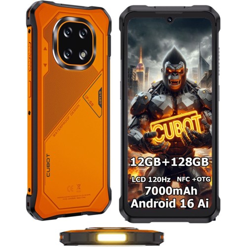 CUBOT KINGKONG ES 5 6/128GB Orange Гарантія 1 Рік