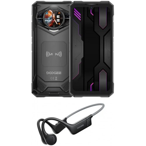 Купити DOOGEE S200X VIP Edition 5G 12/512GB Black Samurai Навушники Гарантія 1 Рік