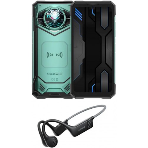 Купити DOOGEE S200X VIP Edition 5G 12/512GB Green Ranger Навушники Гарантія 1 Рік