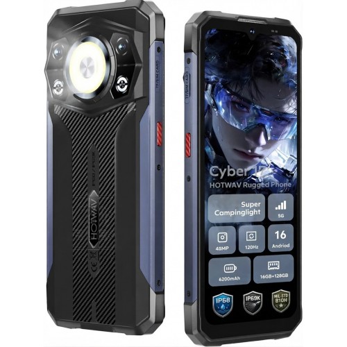 Купити HOTWAV Cyber 17 6/128GB Black Гарантія 1 Рік