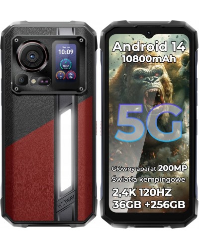 Купити HOTWAV Hyper 7 Pro 5G 16/256GB Magma Red Гарантія 1 Рік