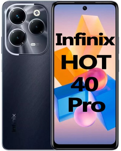 Купити Infinix HOT 40 Pro 8/256GB (X6837) Starlit Black Гарантія 1 Рік