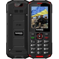 Sigma mobile X-treme PA68 Black-Red Гарантія 1 рік