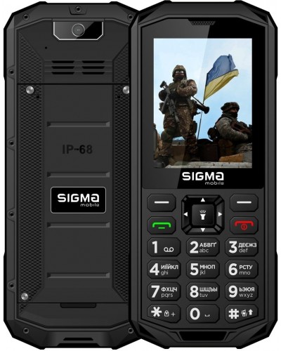 Купити Sigma mobile X-treme PA68 Black Гарантія 1 рік