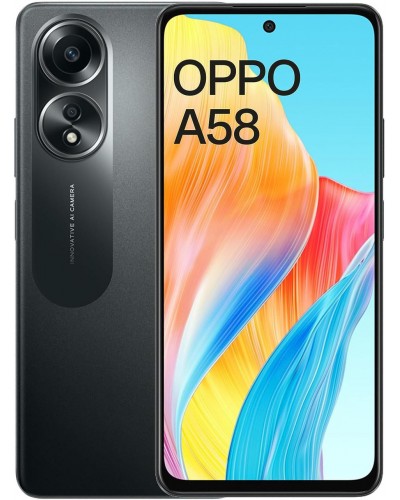 Купити OPPO A58 8/128GB Glowing Black (CPH2577) Гарантія 1 рік