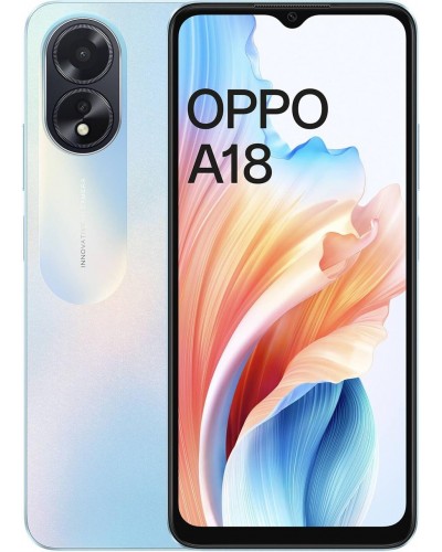 Купити OPPO A18 4/128GB Glowing Blue (CPH2591) Гарантія 1 рік