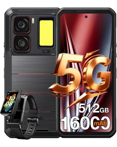 Купити Oukitel WP300 5G 12/512GB Gray Ліхтар / Смарт-годинник / Гарнітура для дзвінків Гарантия 1 Год